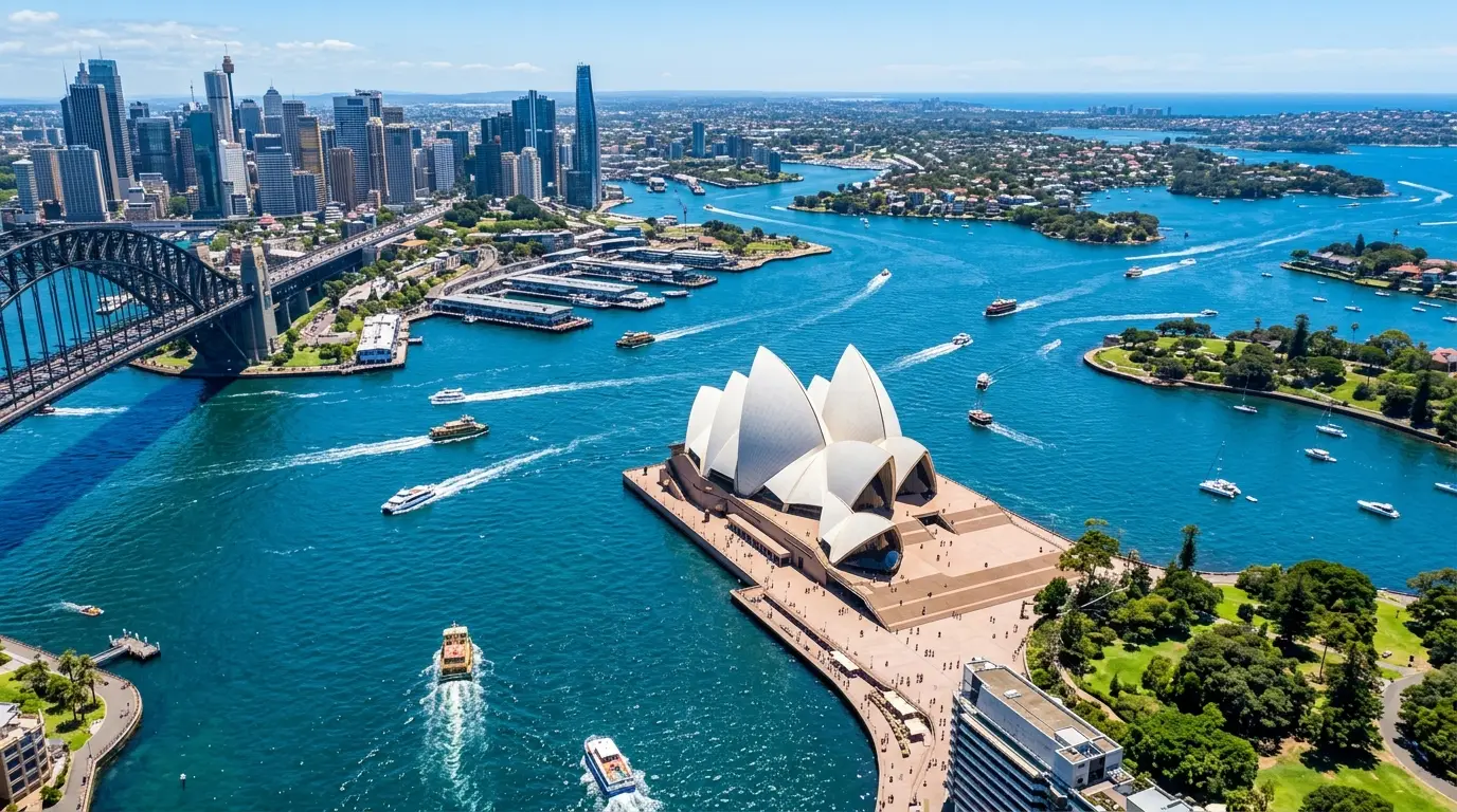 Sydney skyline — investigations for NRI families in Australia