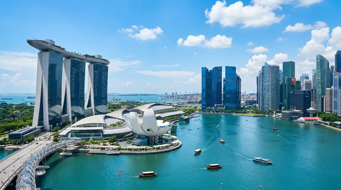 Singapore skyline — investigations for NRIs in Singapore